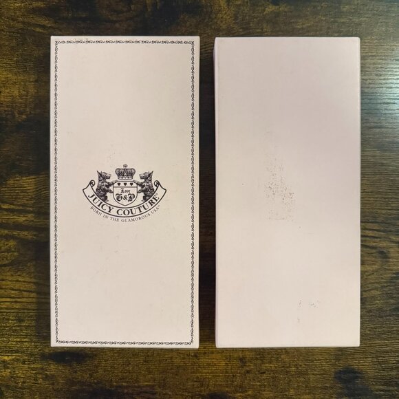Vintage JUICY COUTURE Born in the Glamorous USA - Empty wallet Box/Cases - Picture 4 of 8